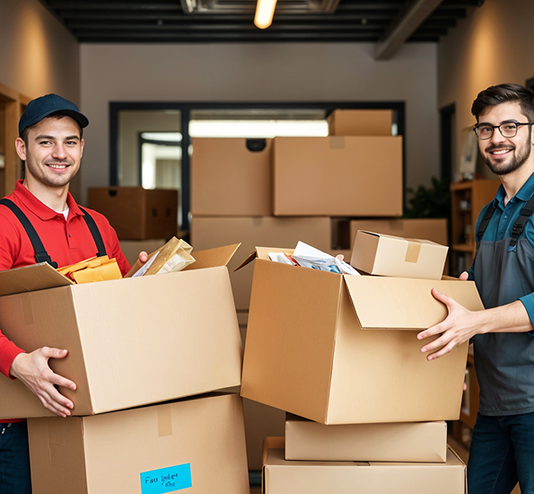 Moving service staff